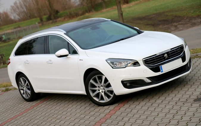 Peugeot 508 cena 57800 przebieg: 187000, rok produkcji 2016 z Oława małe 631